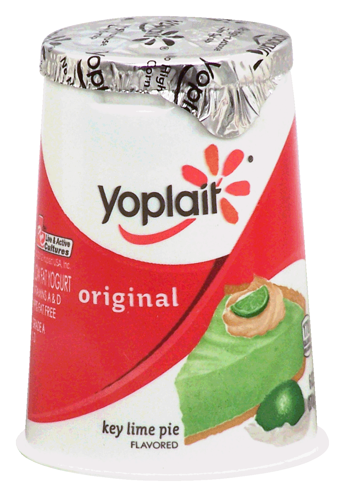 Yoplait Original key lime pie yogurt 99% fat free Full-Size Picture